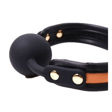 Bâillon boule silicone COLORSBAND GAG 41mm de LuxuryFantasy