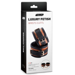 Menottes de poignets COLORSBAND CUFWRIST bleues de LuxuryFantasy 2