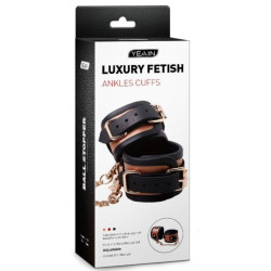 Menottes de chevilles COLORSBAND CUFKLES bleues de LuxuryFantasy 2
