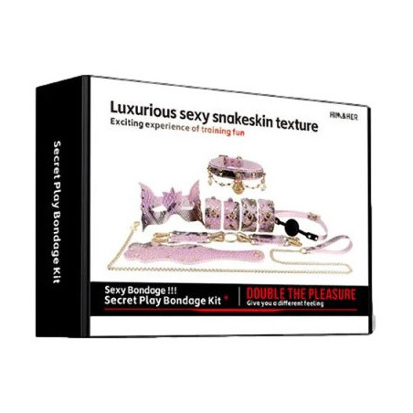 Kit SM 8 pièces SNAKEYES Rose par LuxuryFantasy