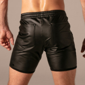 Short avec Zip MASTER Noir de Absolu Male
