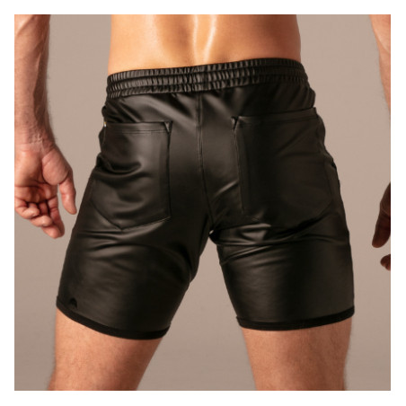 Short avec Zip MASTER Noir de Absolu Male