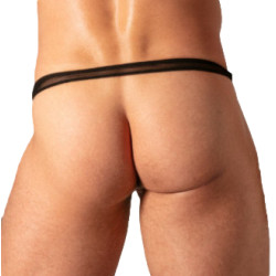 Anneau à pressions BARE MESH Noir de Absolu Male 2