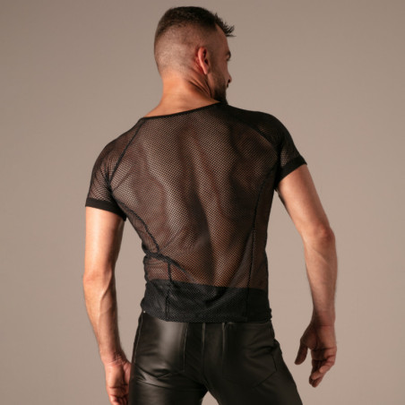 T-shirt SEDUCTION Noir de Absolu Male