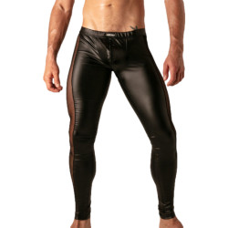 Legging avec Zip REBEL Noir de Absolu Male