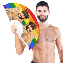 Éventail Géant CHEEKY 64cm par Bobo Bear