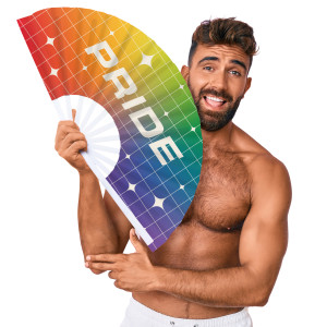 Éventail Géant PRIDE 64cm