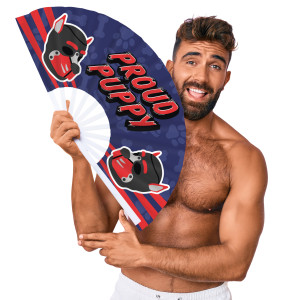 Éventail Géant PROUD PUPPY 64cm