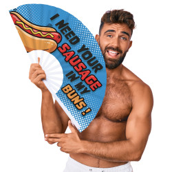 Éventail Géant SAUSAGE 64cm de M Proud