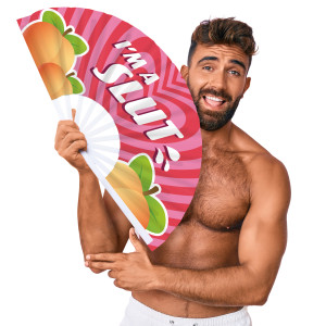 Éventail Géant SLUT 64cm