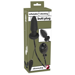 Plug gonflable et vibrant CONIKFLAT de You2Toys 2