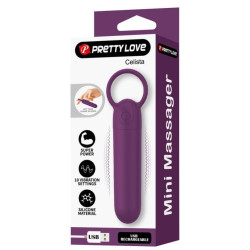 Mini Vibro CELISTA Violet 6 x 1.8cm de MyPlayToys 2