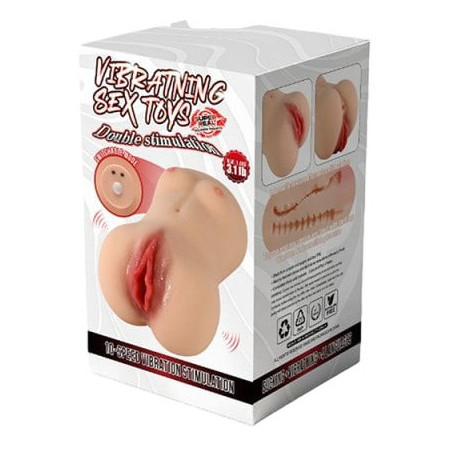 Masturbateur pussy vibrant 2 entrées de MySexPartner