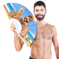 Éventail Géant BEACH CUM 64cm de Bobo Bear