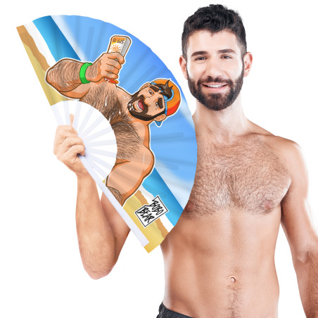 Éventail Géant BEACH CUM 64cm de Bobo Bear