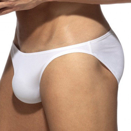 Slip Bikini RIB SNOW Blanc de Addicted