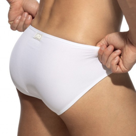 Slip Bikini RIB SNOW Blanc de Addicted