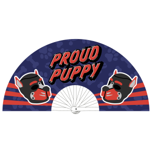 Éventail Géant PROUD PUPPY 64cm de M Proud