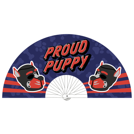 Éventail Géant PROUD PUPPY 64cm de M Proud
