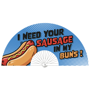 Éventail Géant SAUSAGE 64cm de M Proud