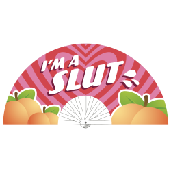 Éventail Géant SLUT 64cm de M Proud 2