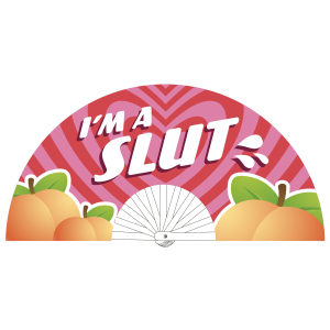 Éventail Géant SLUT 64cm de M Proud