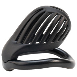 Cage de chasteté LINEATH Noire 6 x 3.2 cm de CockLock 2