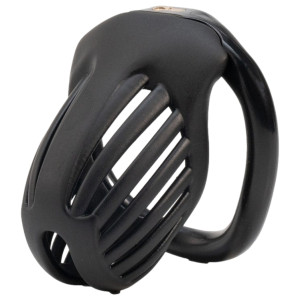 Cage de chasteté LINEATH Noire 6 x 3.2 cm de CockLock