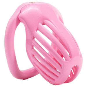 Cage de chasteté LINEATH Rose 6 x 3.2 cm de CockLock