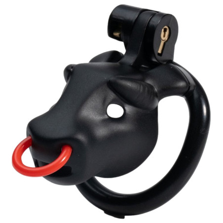 Cage de chasteté MINODICK Noire 6 x 3 cm de CockLock