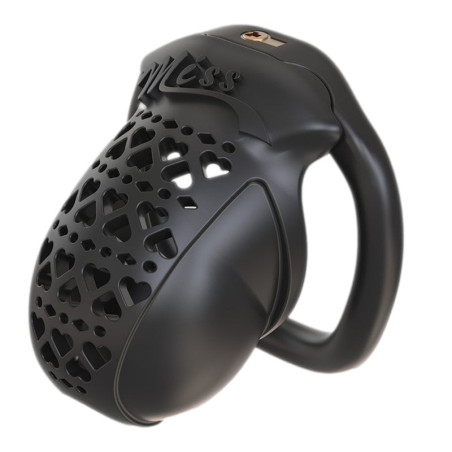 Cage de chasteté MISS HEART 6.5 x 3.1 cm Noire de CockLock