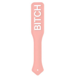 Paddle silicone BITCH 31cm Rose-blanc de Correct Me