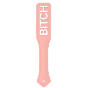 Paddle silicone BITCH 31cm Rose-blanc de Correct Me