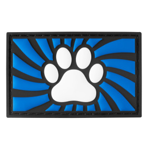 Tag PAW avec scratch Bleu