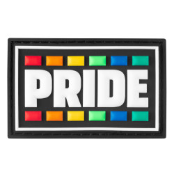 Tag PRIDE avec couleurs Rainbow