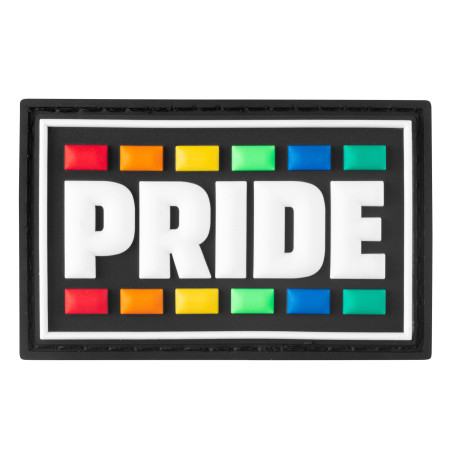 Tag PRIDE avec couleurs Rainbow