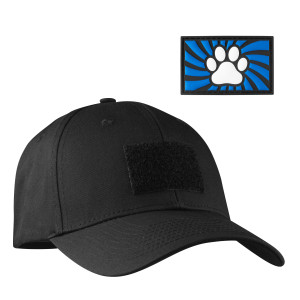 Casquette FUCK & FIST + Tag PAW Bleu