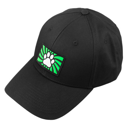 Casquette FUCK & FIST + Tag PAW Vert