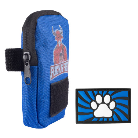 Fuck Bag FUCK & FIST + Tag PAW Bleu