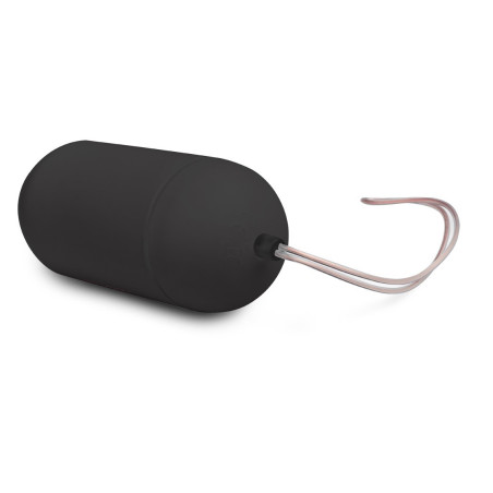 Oeuf Vibrant Secret control noir - 7.6 x 3.4 cm