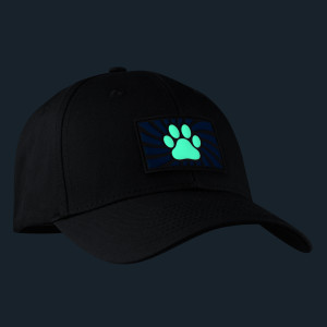 Casquette FUCK & FIST + Tag PAW Bleu
