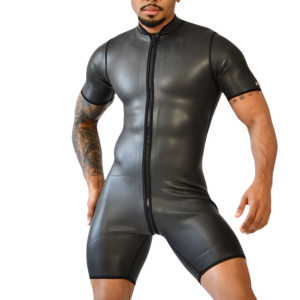 Combi-short avec zip de XRUB Néoprène Noir
