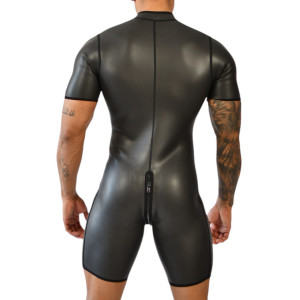 Combi-short avec zip de XRUB Néoprène Noir