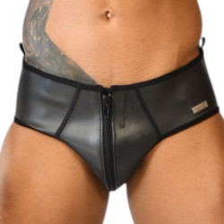 Slip en néoprène XRUB avec Zip intégral Noir
