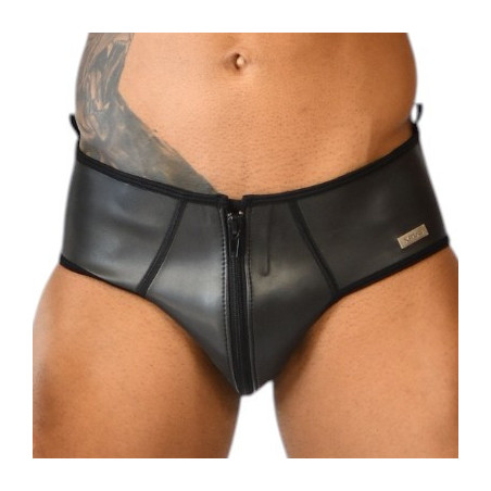 Slip en néoprène XRUB avec Zip intégral Noir