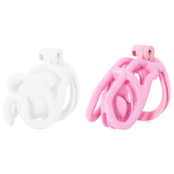 Cage de chasteté RAMMAK M Rose de 9.5 x 2 cm par CockLock