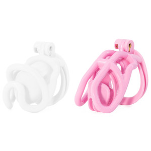 Cage de chasteté RAMMAK Rose M 9.5 x 2 cm
