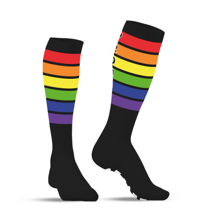 Chaussettes hautes PRIDE PROUD Noires de SneakXX