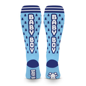 Chaussettes hautes BABY BOY Bleues de SneakXX
