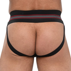 Jockstrap ORIGINAL AFRICO Noir de Sparta's Harness 2